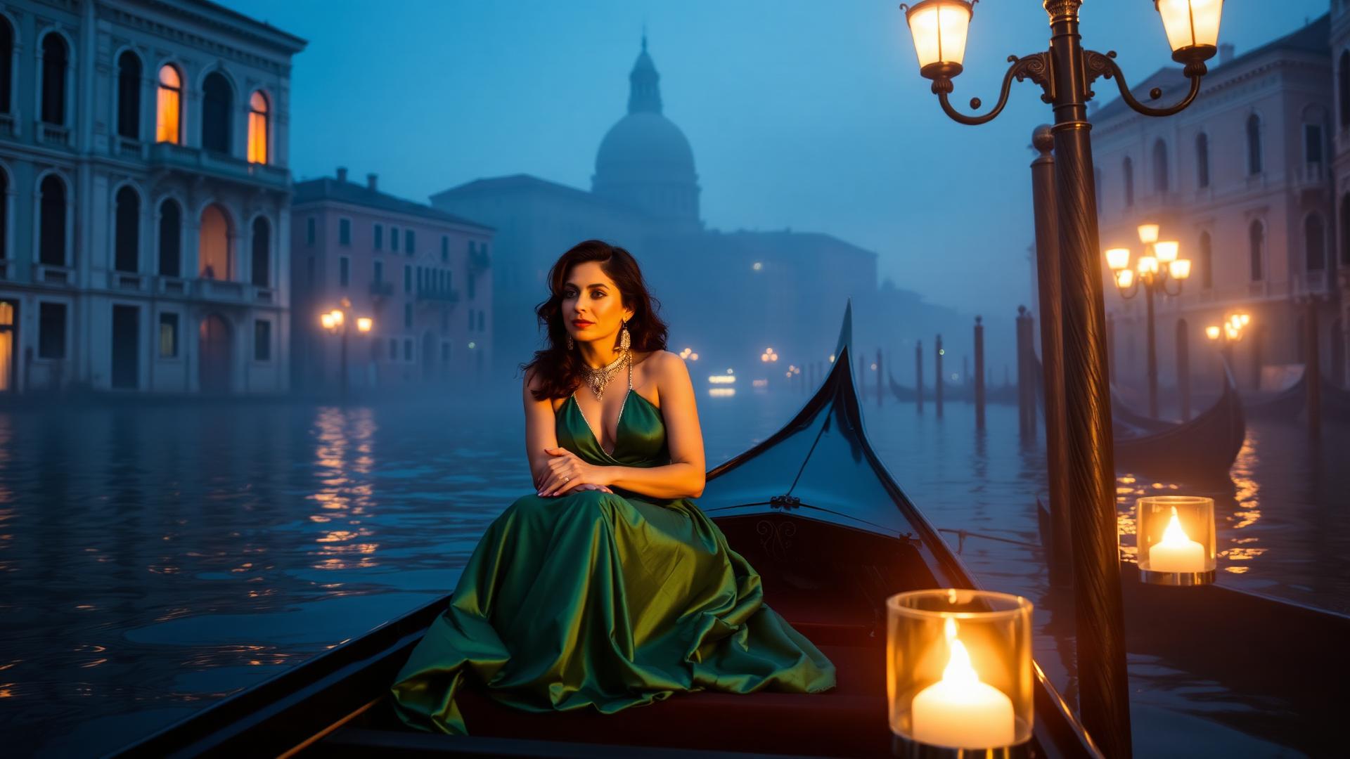 Venice Gondola — Opera at Blue Hour thumbnail