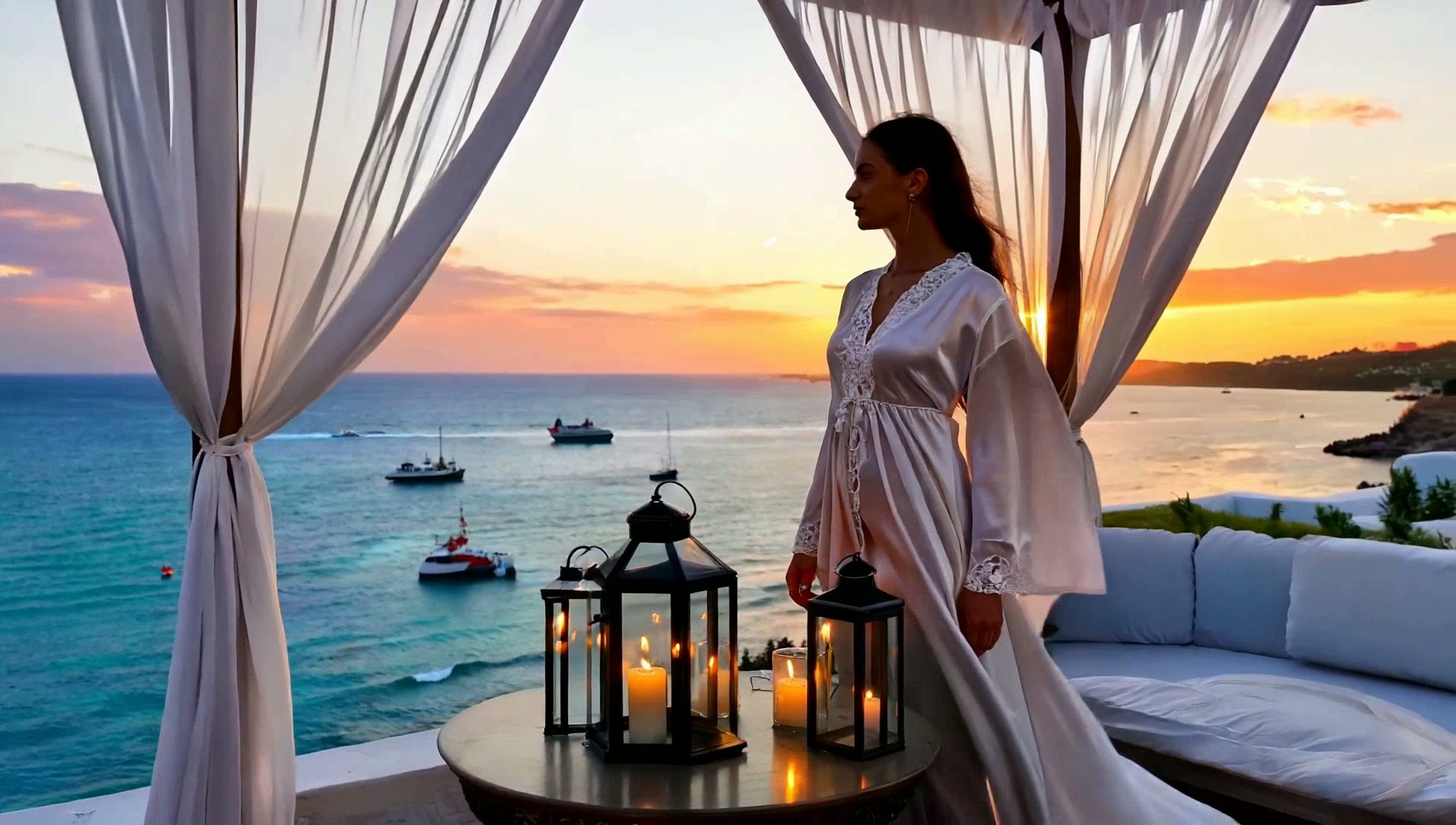 Aegean Rooftop — Silk & Sunset thumbnail